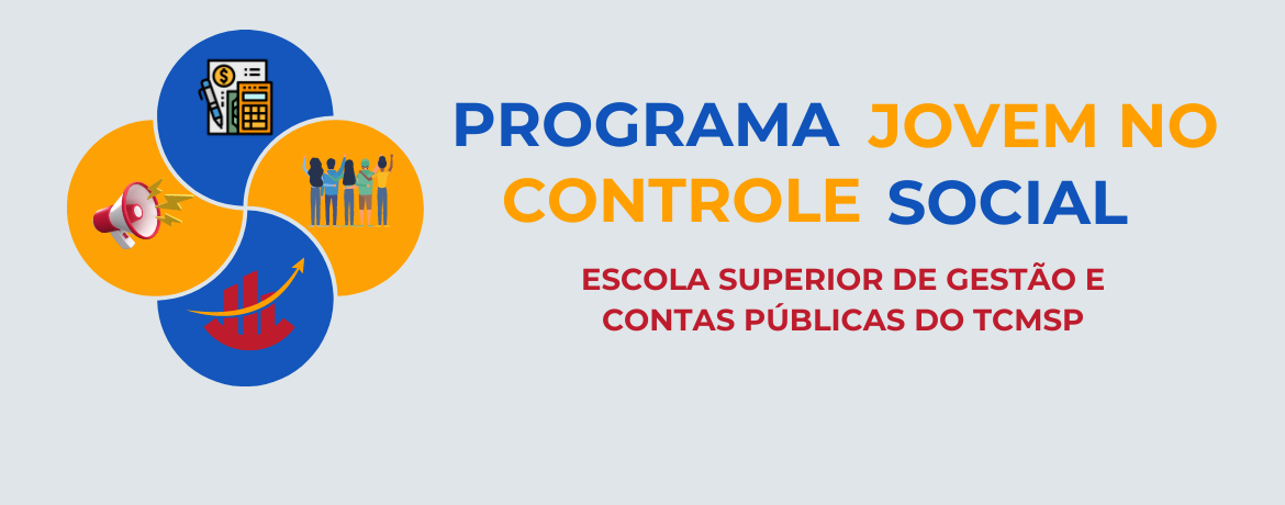 banner programa jovem controle social