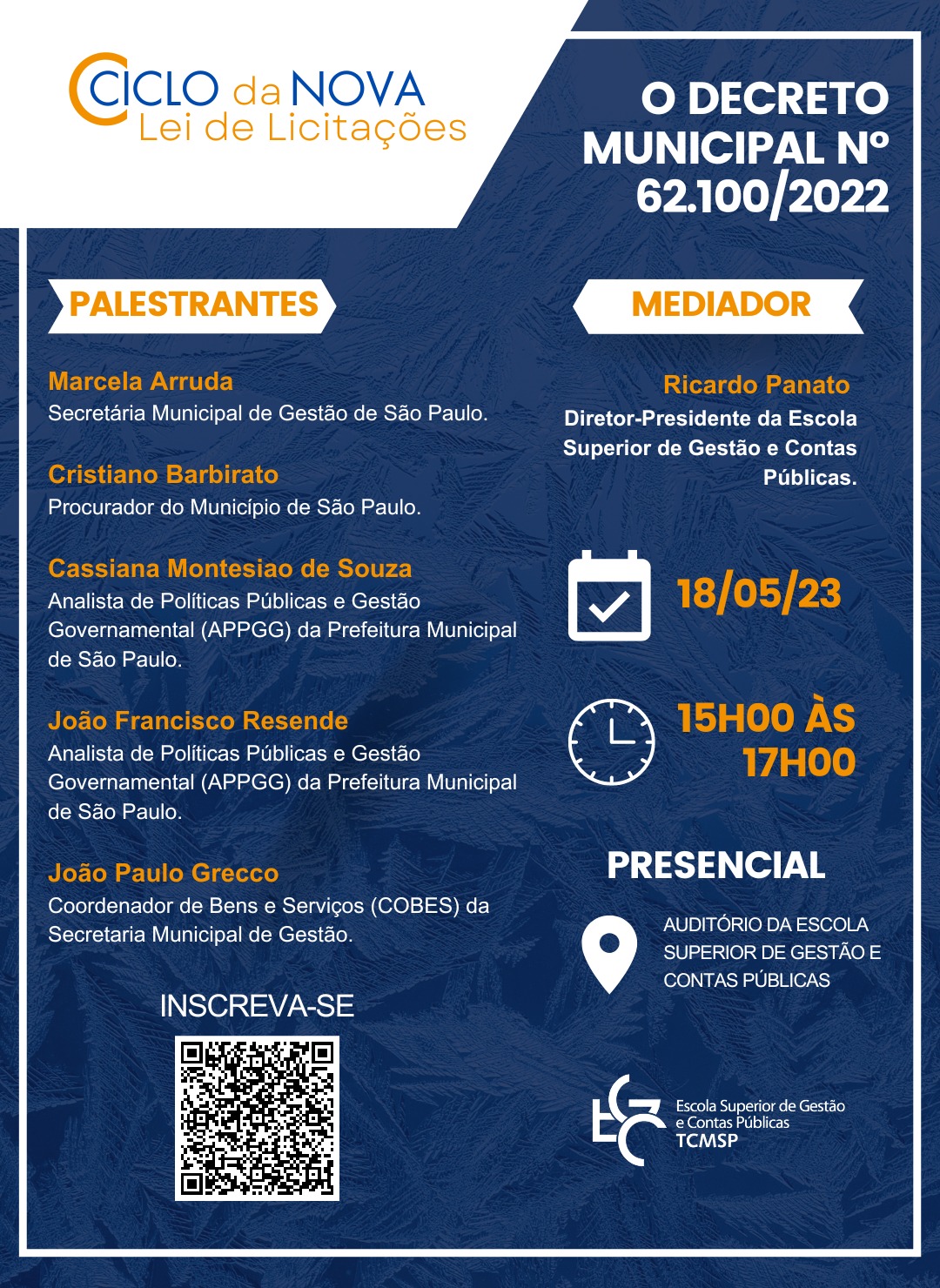 ciclo da nova lei de licitacoes