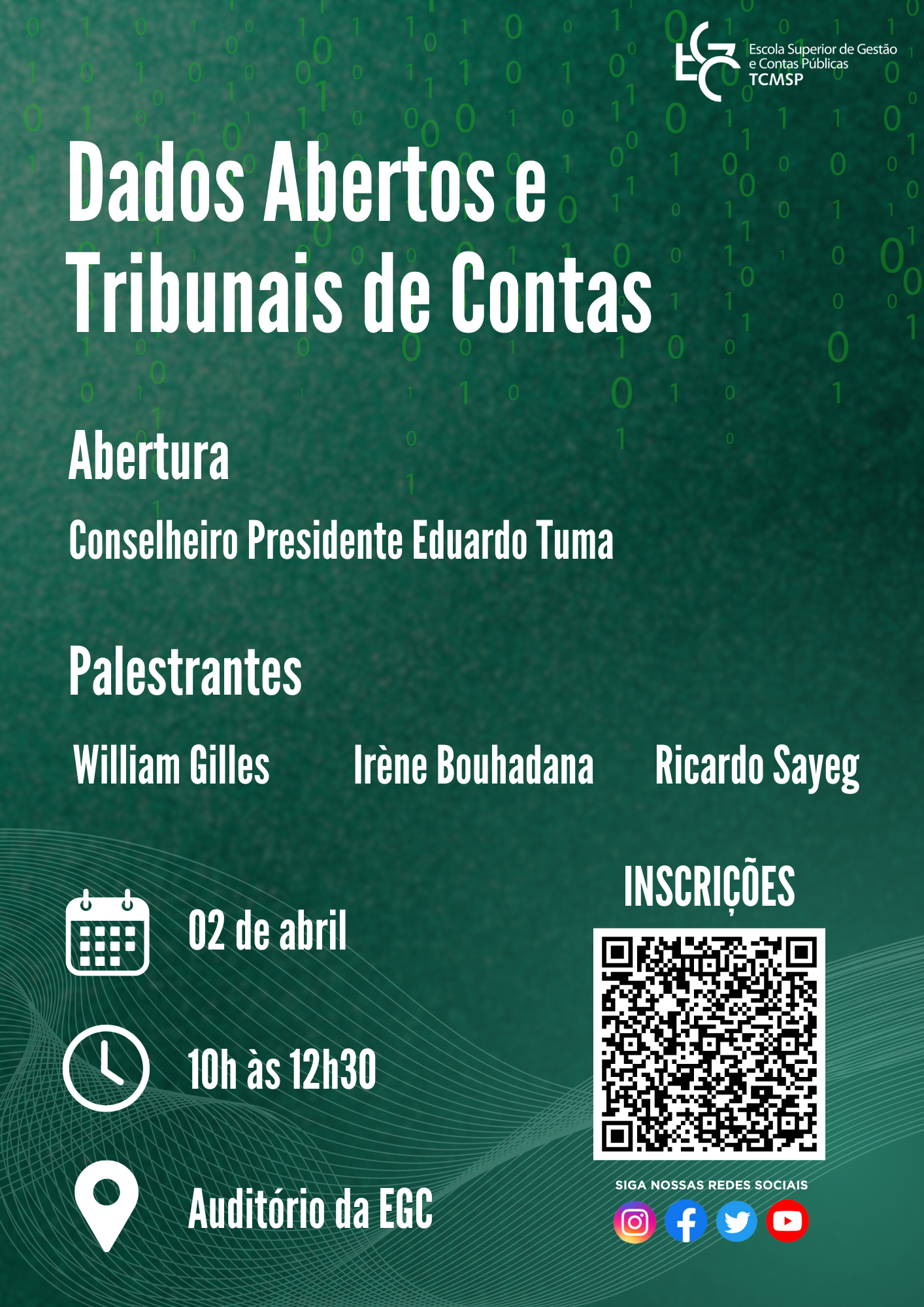 dados abertos e tribunais de contas flyer
