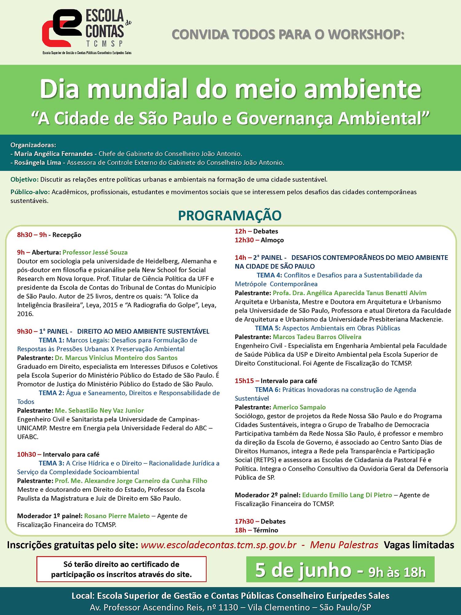 dia mundial do meio ambiente