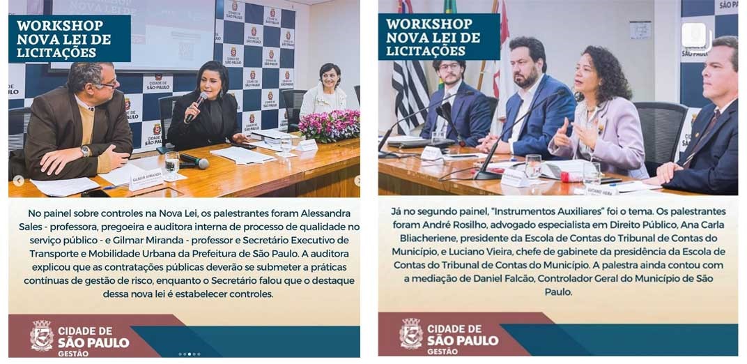 workshop nova lei licitacoes noticia