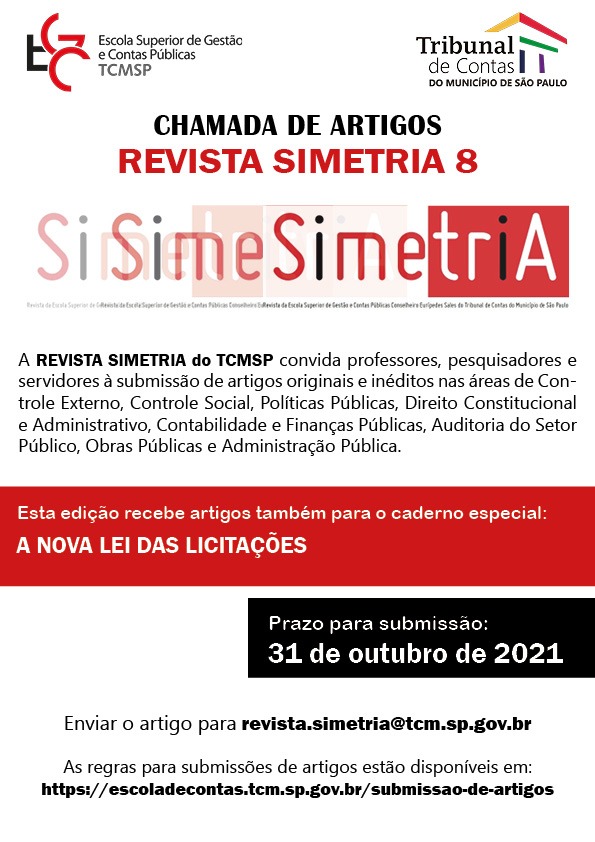 chamada artigos revista simetria 8